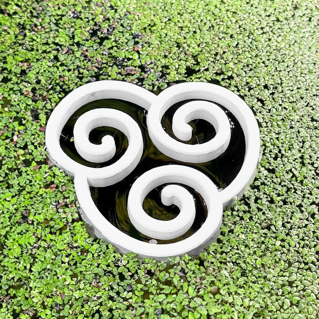 Four Airbender Elements Fish Feeding Portal
