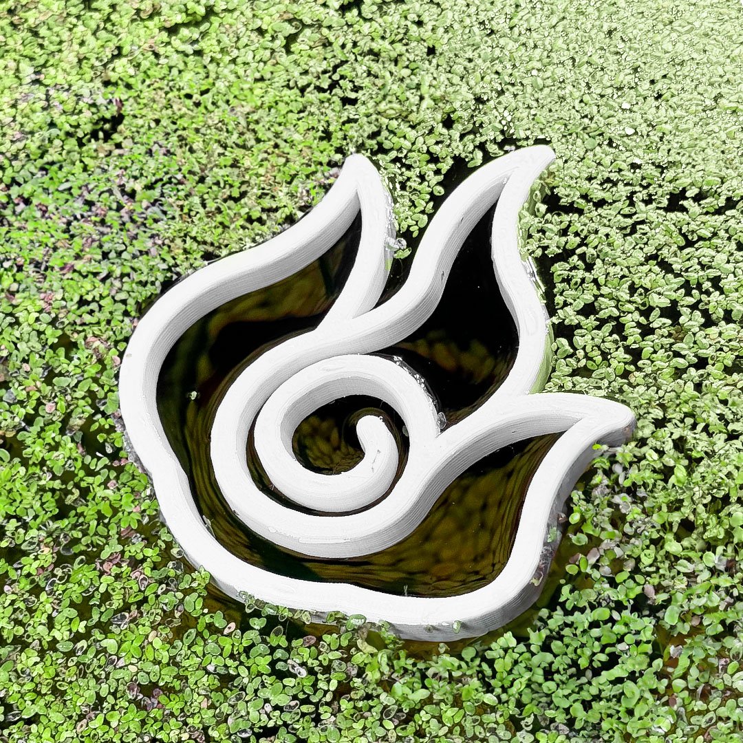 Four Airbender Elements Fish Feeding Portal