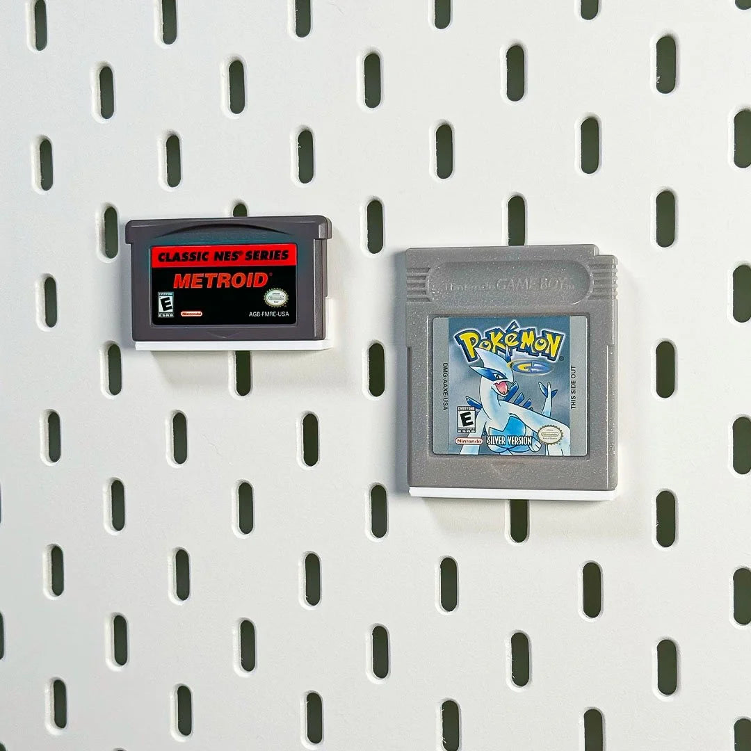 Game Boy Color/ Advance/ Micro/ DMG/ Pocket / Cartridge Mount - IKEA Skadis