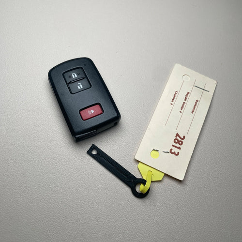 3ct Toyota Valet Dummy Key