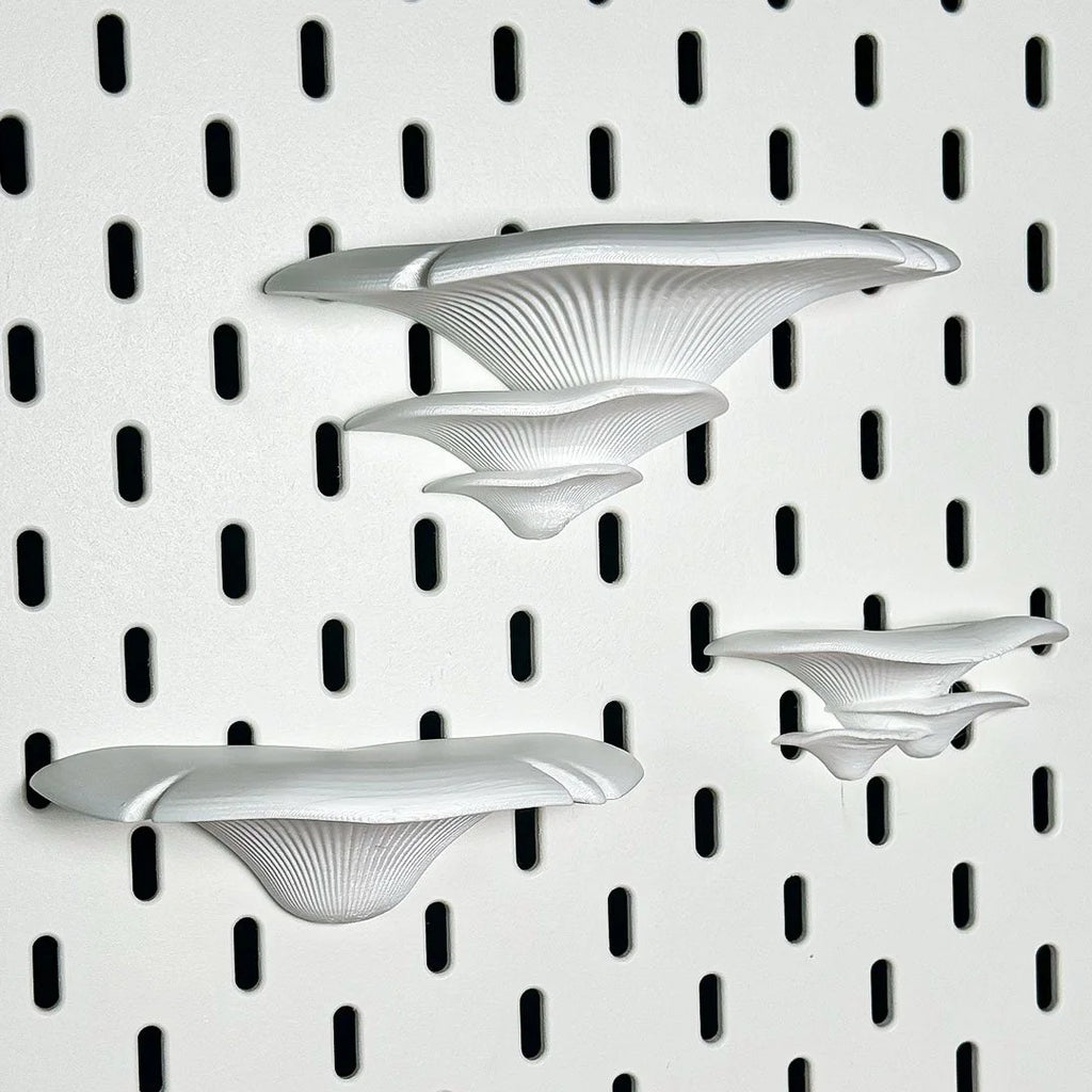 Whimsical Mushroom Shelves - IKEA Skadis