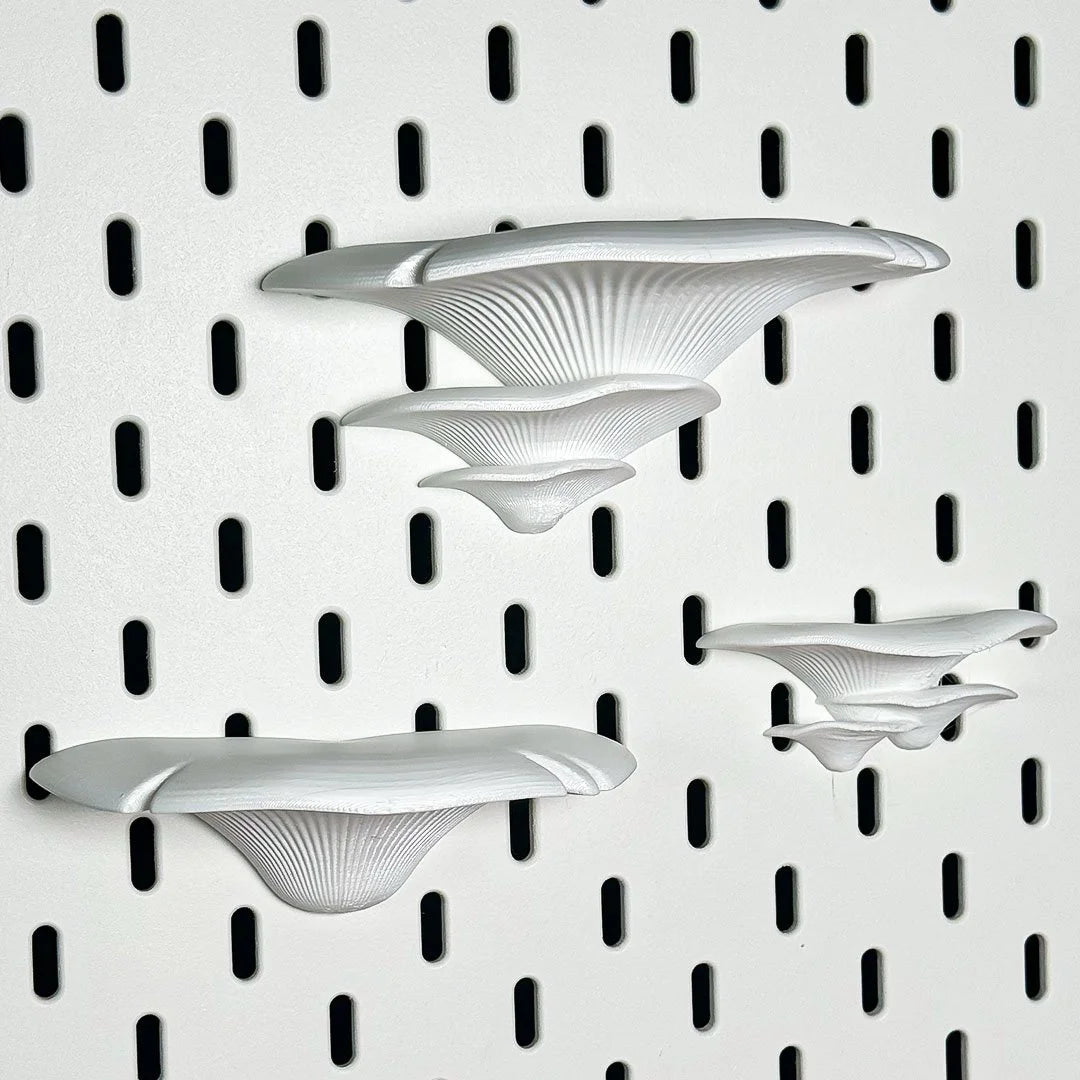 Whimsical Mushroom Shelves - IKEA Skadis