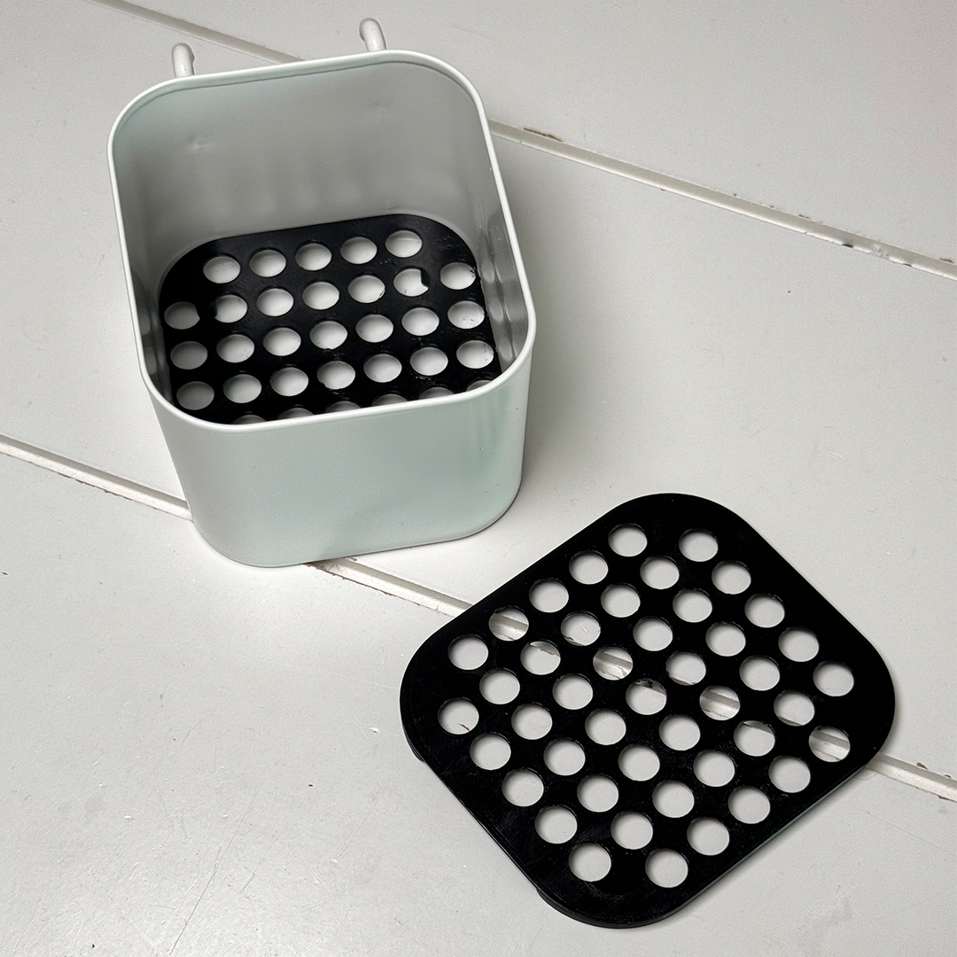 Stationary Bin Divider Organizers - IKEA Skadis Container