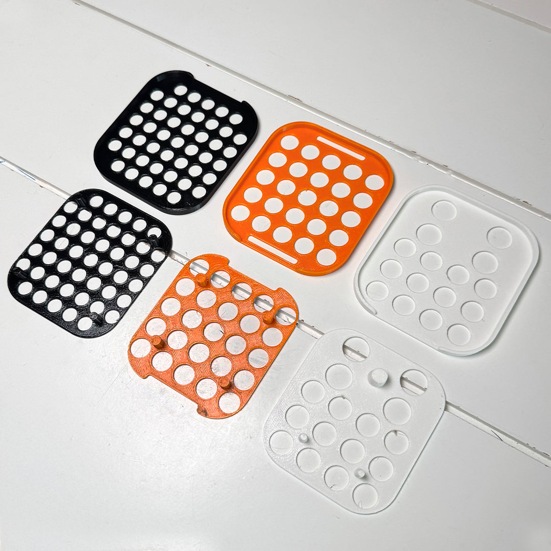 Stationary Bin Divider Organizers - IKEA Skadis Container
