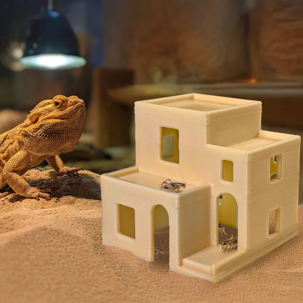 Cricket Villa Hide - Reptile Slow Feeder