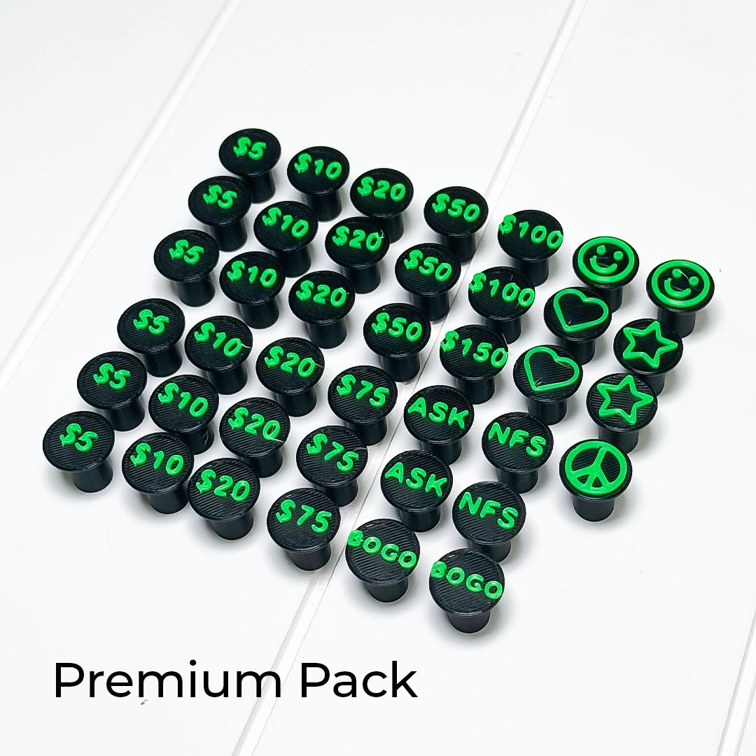 UV Reactive Frag Price Plugs