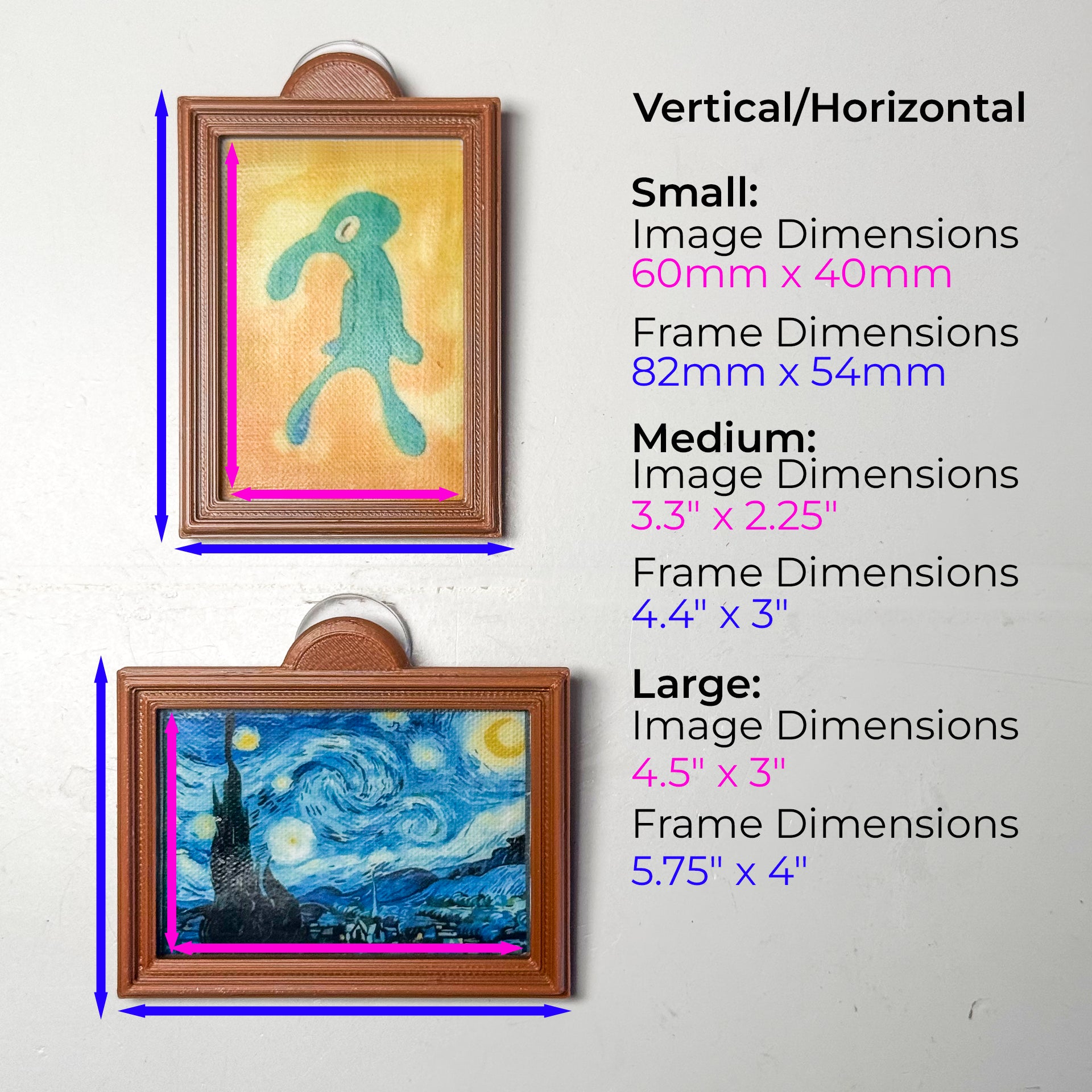 Personalized Art Frame for Aquariums