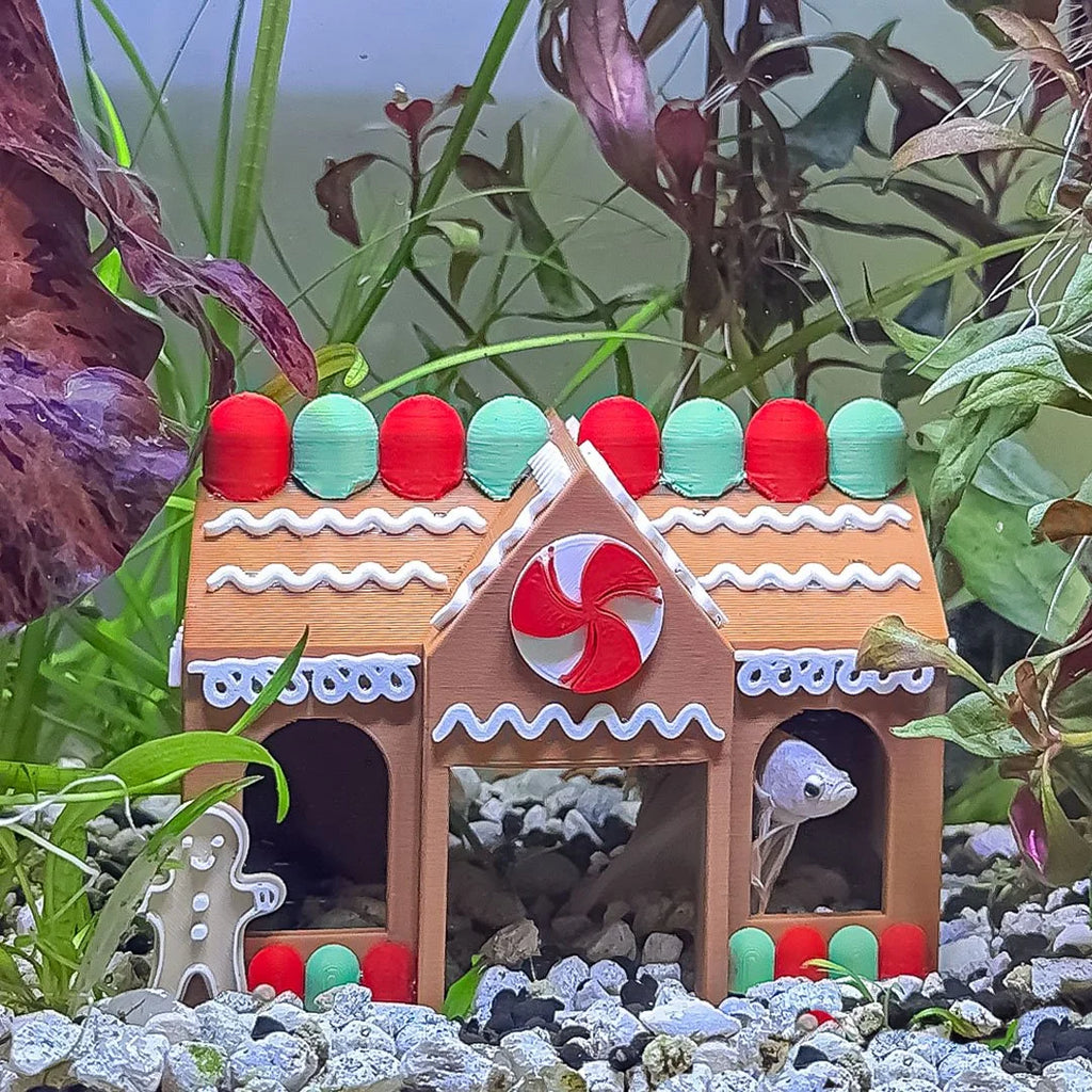 Gingerbread Betta Hide / Cave