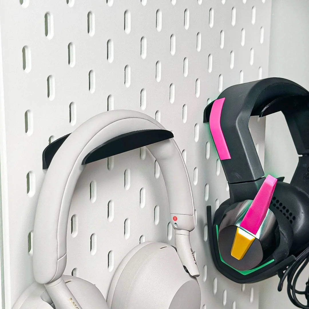 Sleek, Universal Headphone Mount - IKEA Skadis