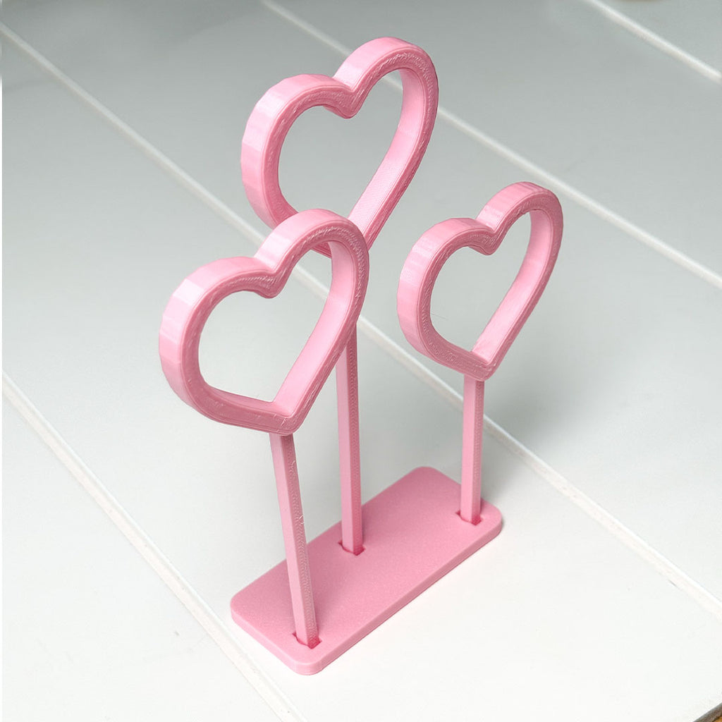 Heart Tri-Hoops for Fish