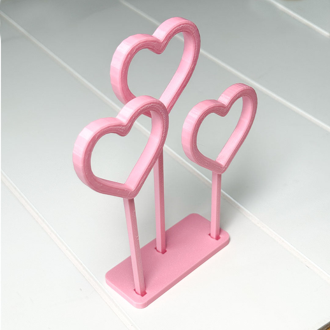 Heart Tri-Hoops for Fish