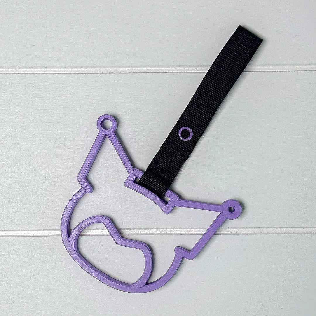 Drift Charm (Kawaii Kuro Cat) JDM Tsurikawa