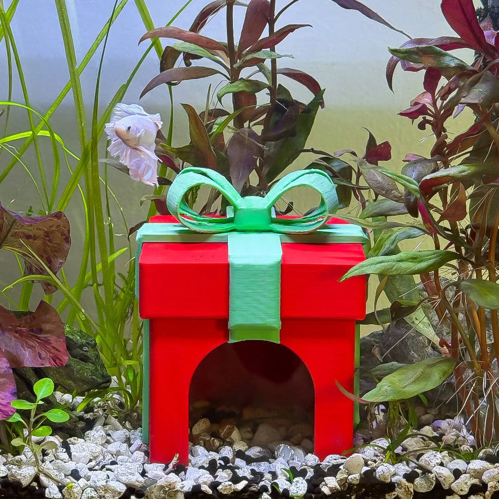 Christmas Present Betta Hide / Cave