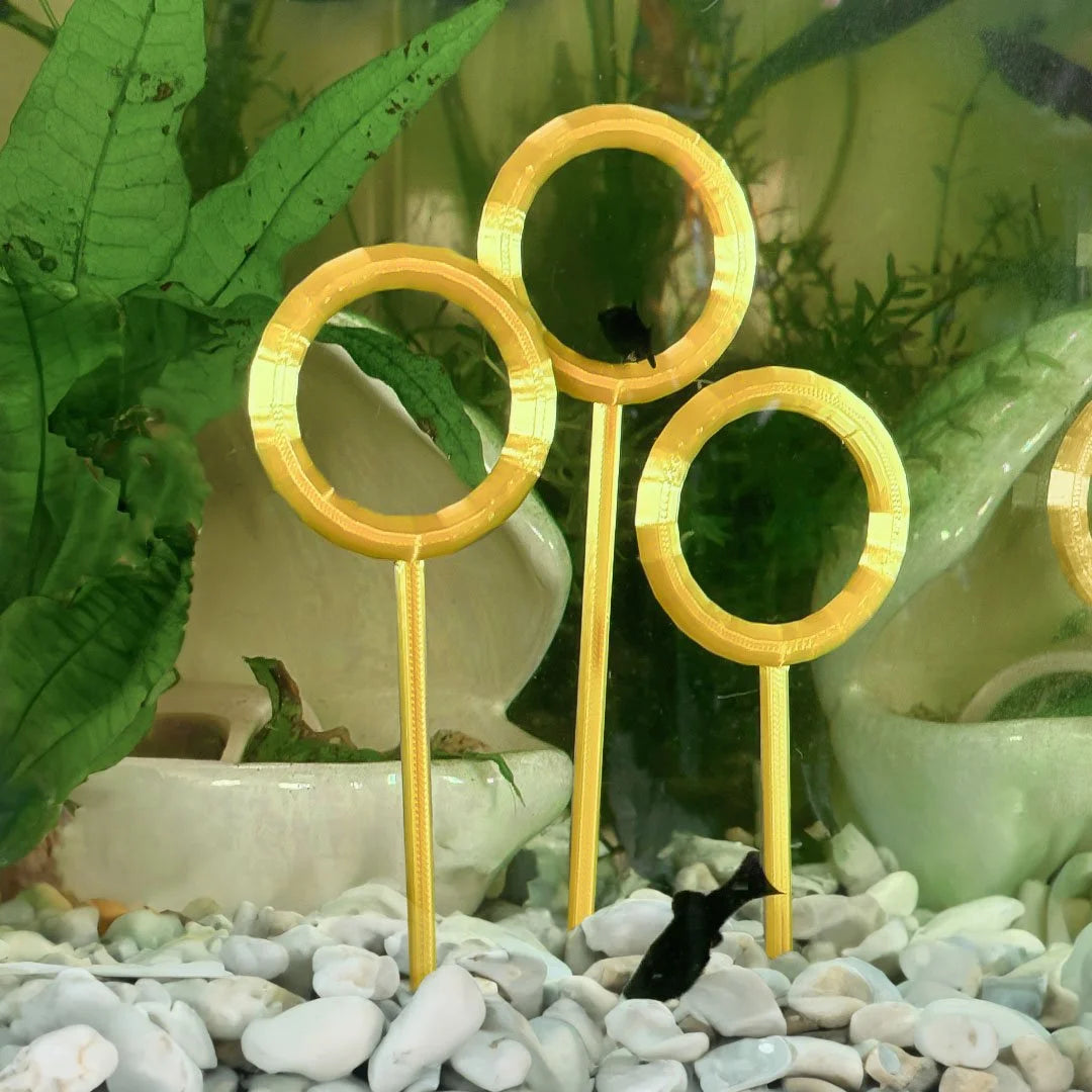 Quidball Goal Hoops for Fish