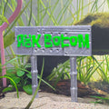 Rockbottom Aquarium Sign