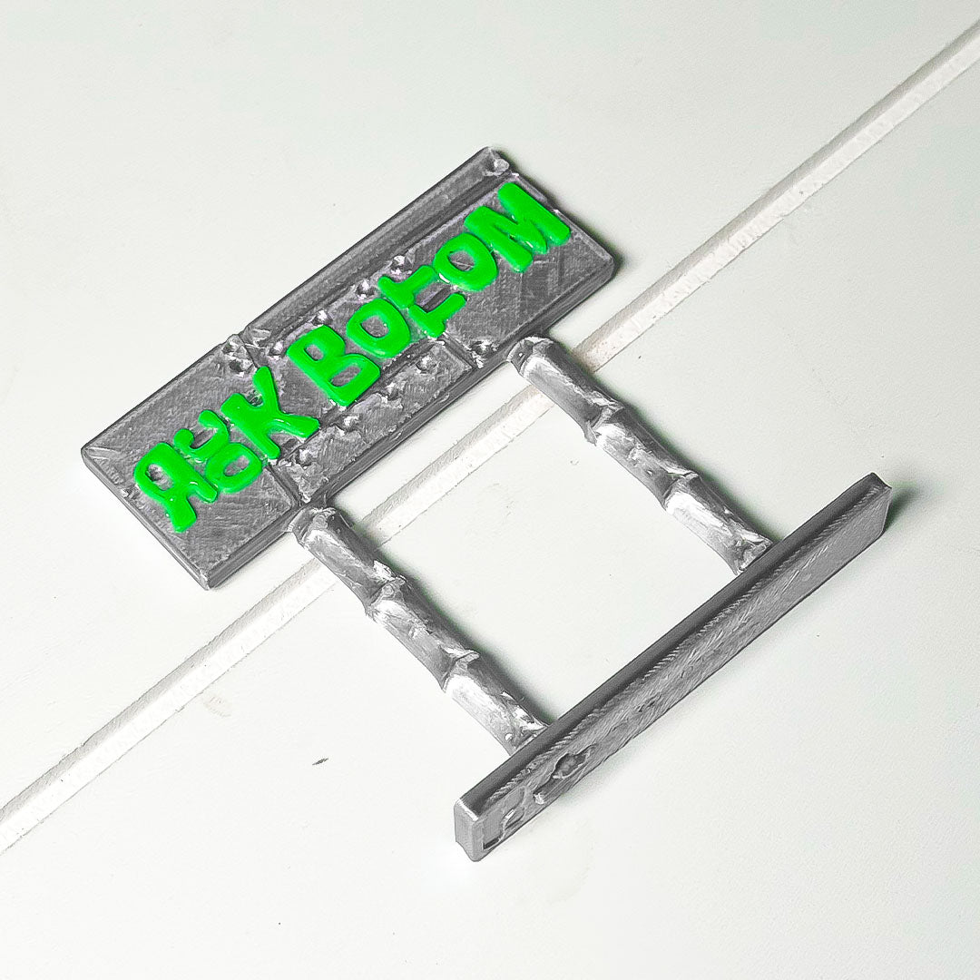 Rockbottom Aquarium Sign
