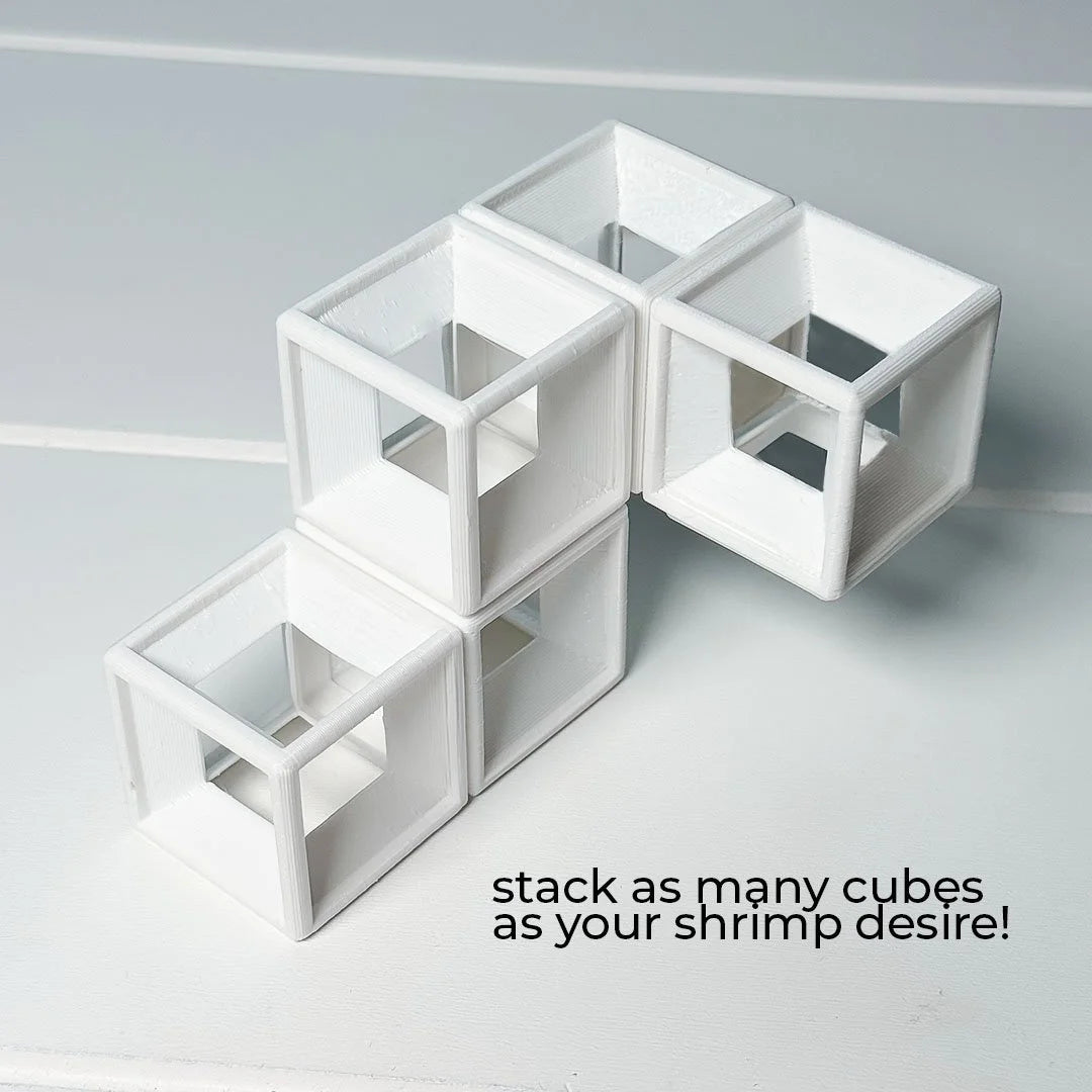 3ct Modular Shrimp Cubes