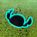 Blue Alien Fish Feeding Portal