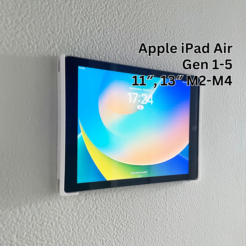 Sleek iPad Air Wall Mount — model selection overview