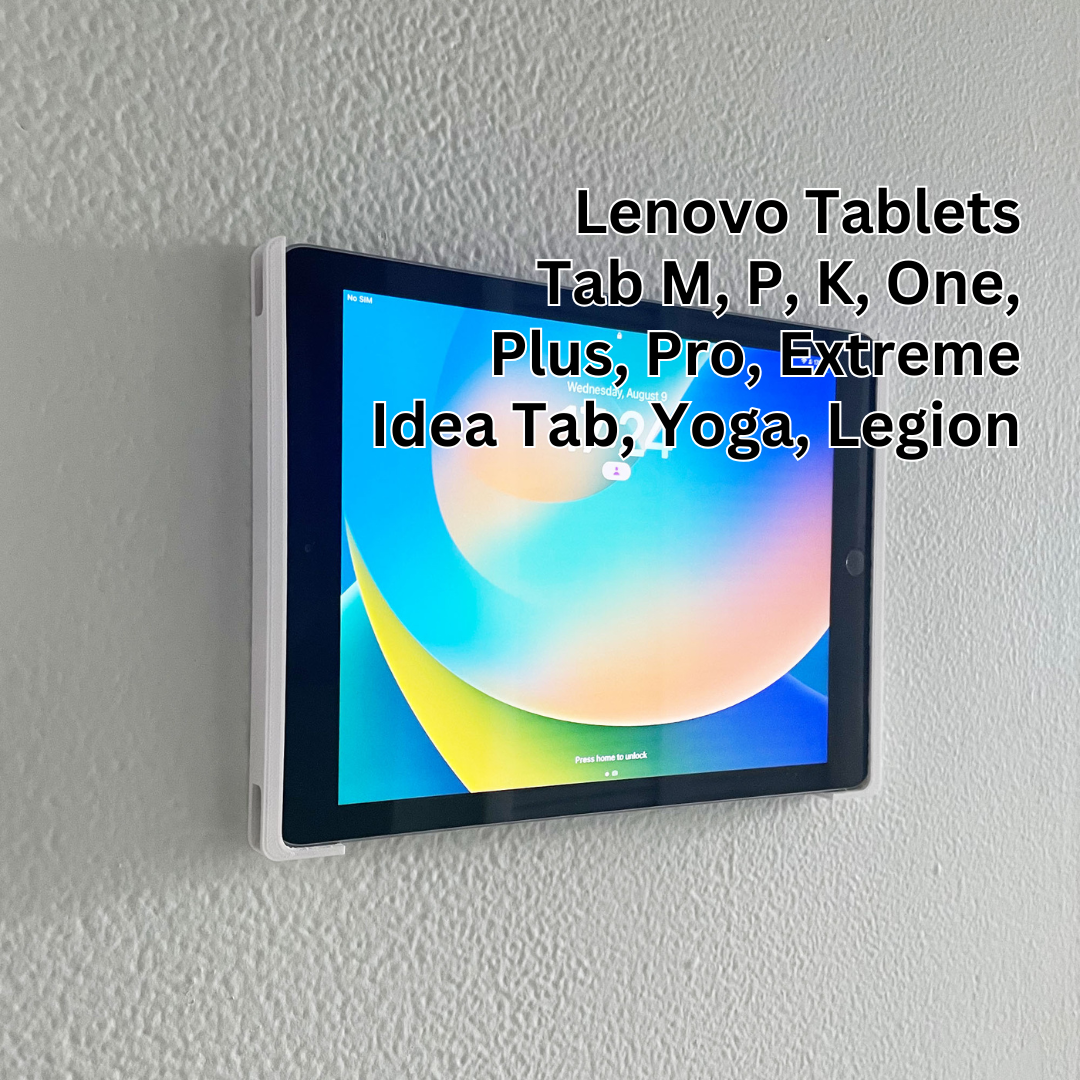 Sleek Lenovo Tab Wall Mount — model selection overview