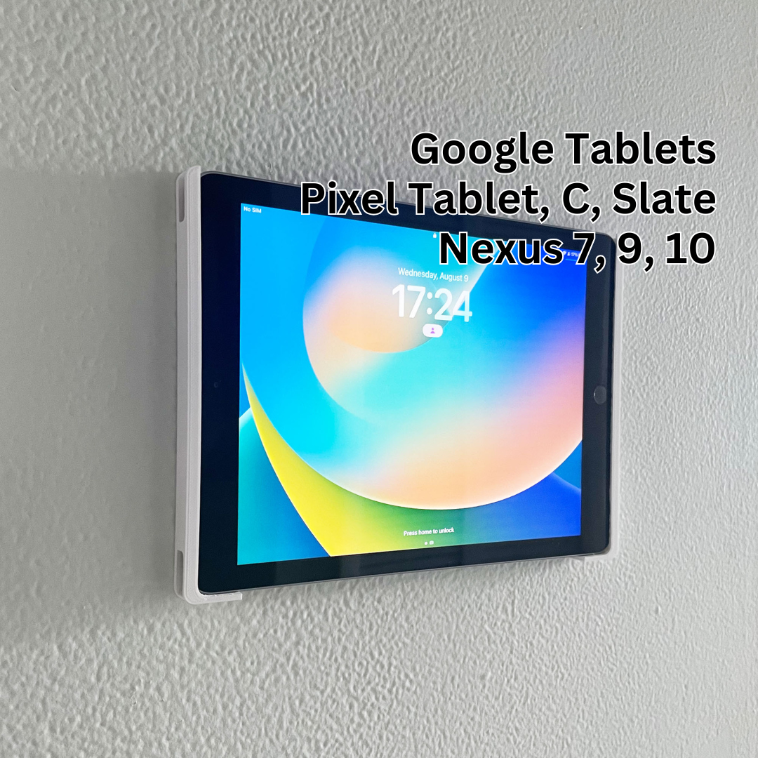 Sleek Google Pixel Tablet Wall Mount — model selection overview