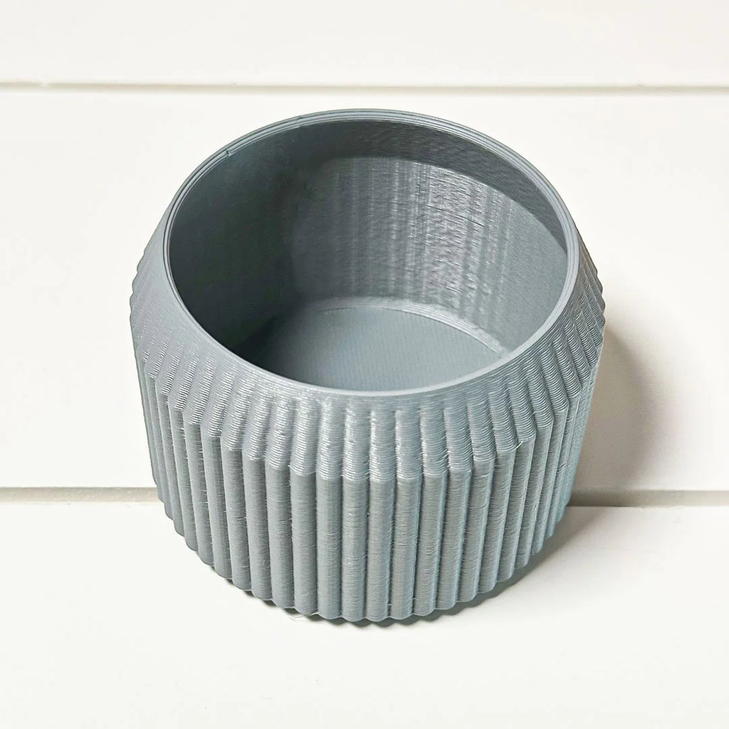 Minimalist Ribbed Planter