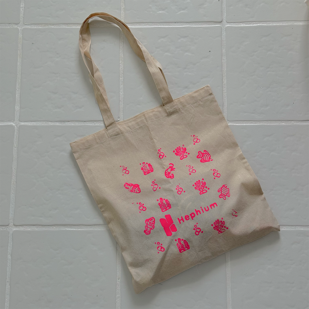 UV Reef Cotton Tote — Handmade, Limited 1/200