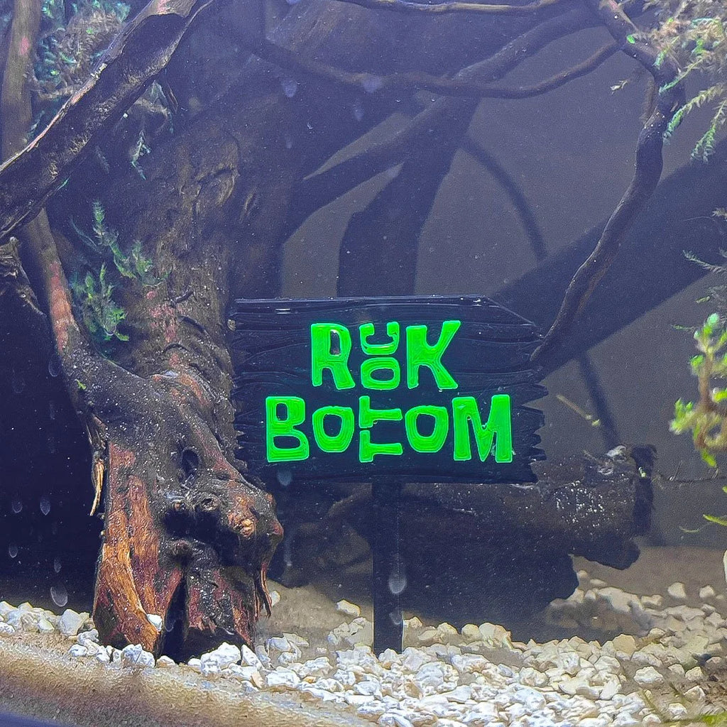 Personalized UV Sponge Sign For Aquariums