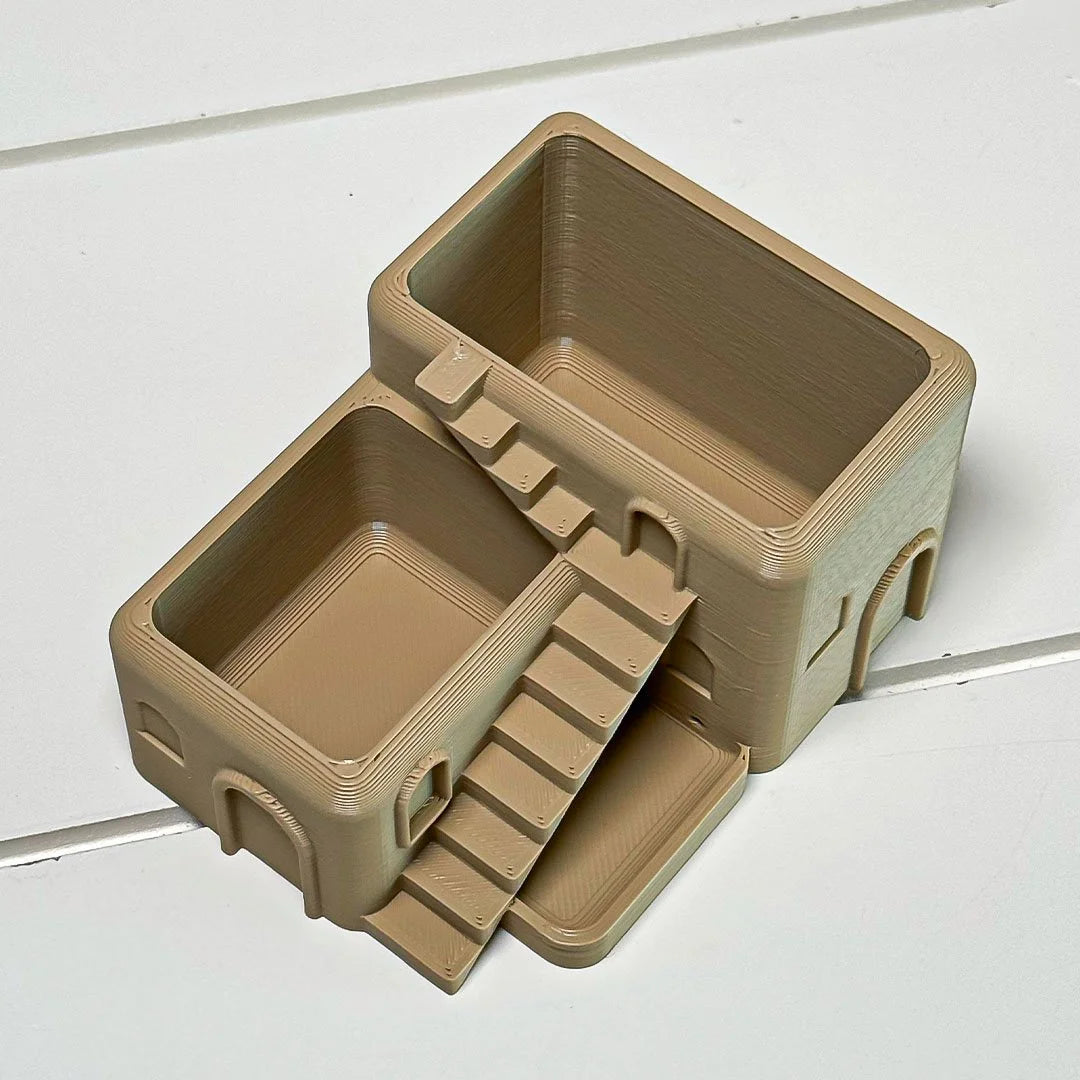 Mediterranean Arched Villa Stairs Planter with Drainage