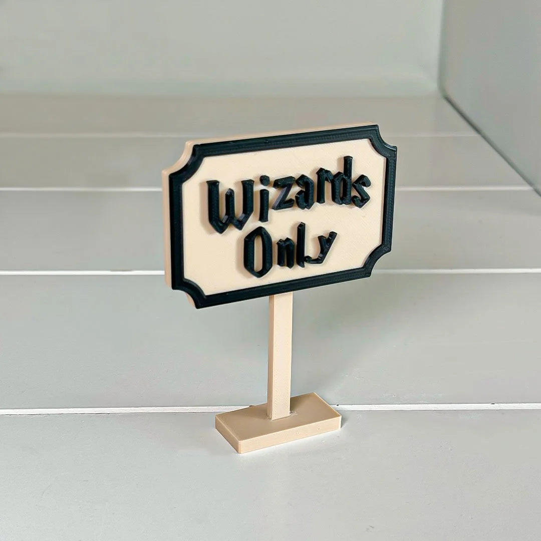 Personalized Wizard Tavern Sign For Aquariums