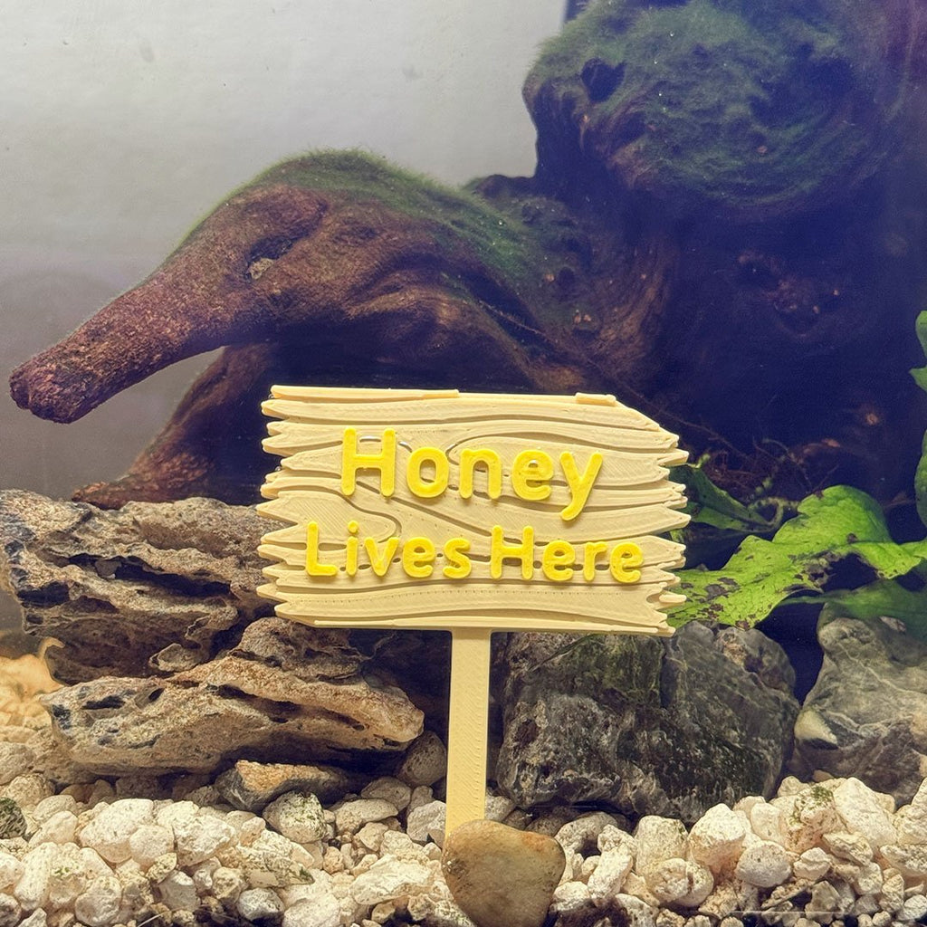 Personalized Wooden Forest Sign For Aquariums